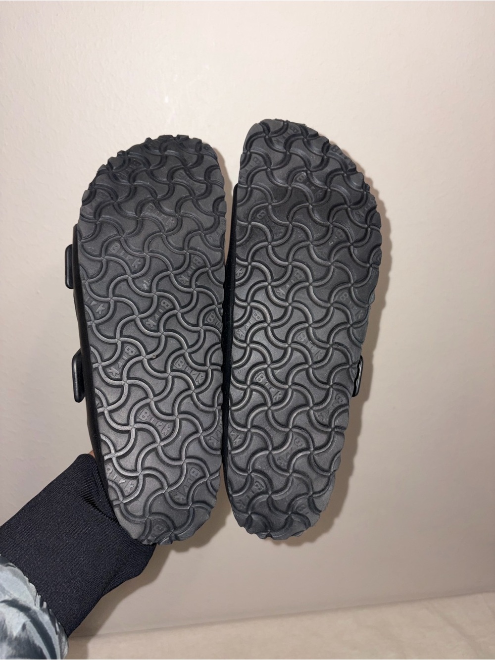 Birkenstock size 40/9 Essentials Ava Black Double-Strap Sandals - Picture 4 of 6